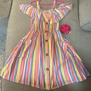 Girls multicolor sundress